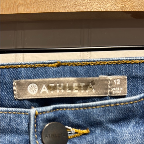 Athleta - Classic Blue Denim Jeans - Picture 2 of 3
